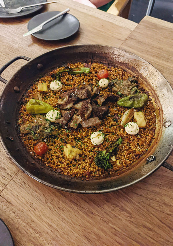 Where to eat in Porto - Semea Kitchen by Euskalduna - baked rice dish