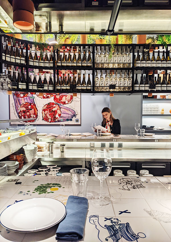 Corrupio is super cute inside. Great counter seating perfect for solo dining