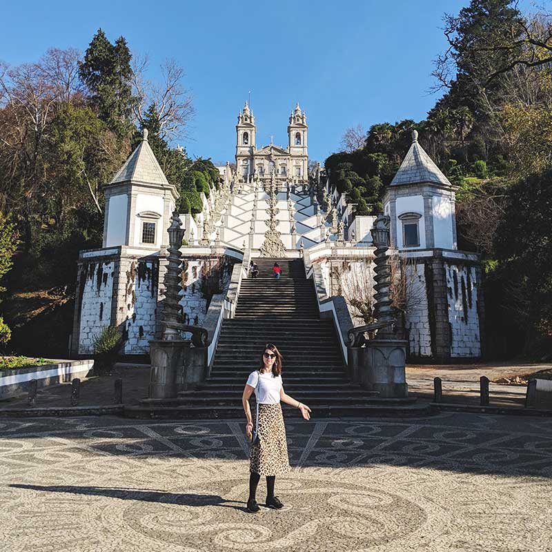 Bom Jesus near Braga, Portugal