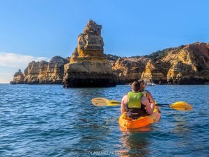 Kayaking tour at Ponta da Piedade in Lagos, Algarve