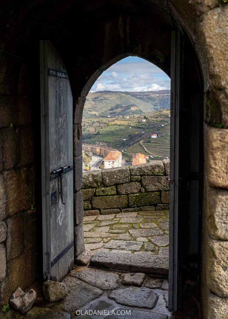 The view from the castle in Lamego, Portugal. Lamego is a great pitstop on the way from lisbon to douro valley