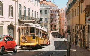 Lisbon tram