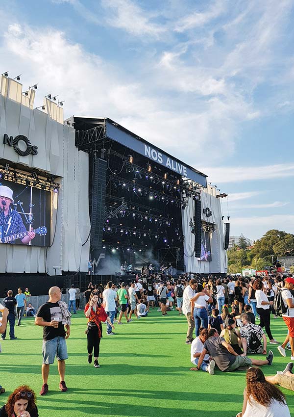 Nos Alive is one of the best music festivals in Portugal