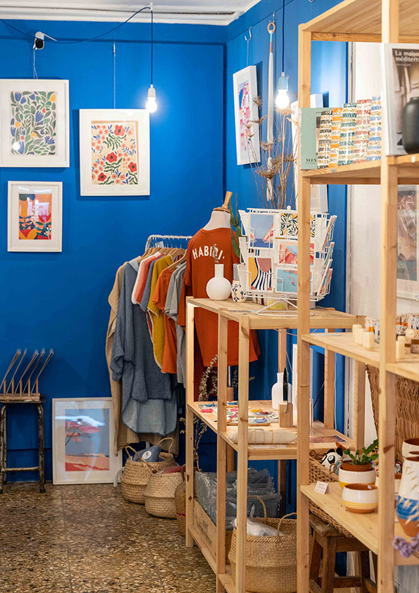 Azul concept store souvenir shop Lisbon