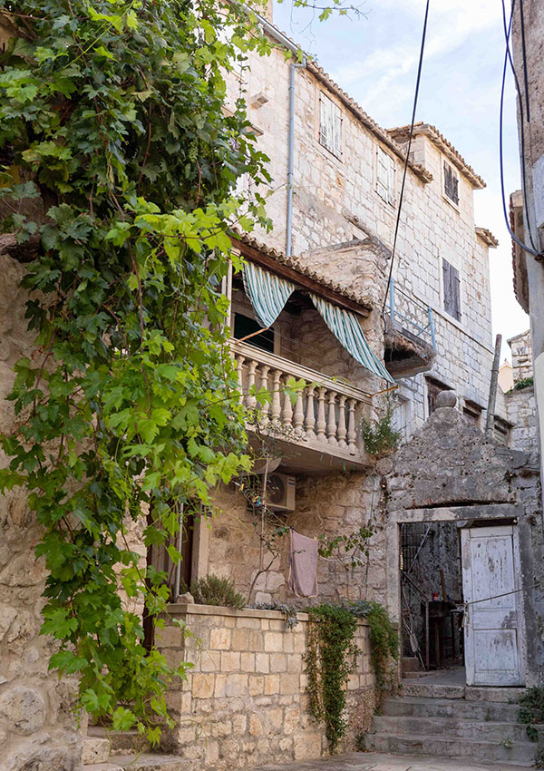 Komiza on Vis Island in Croatia