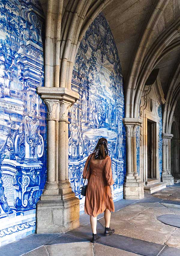 Sé Cathedral do Porto is filled with amazing azulejos