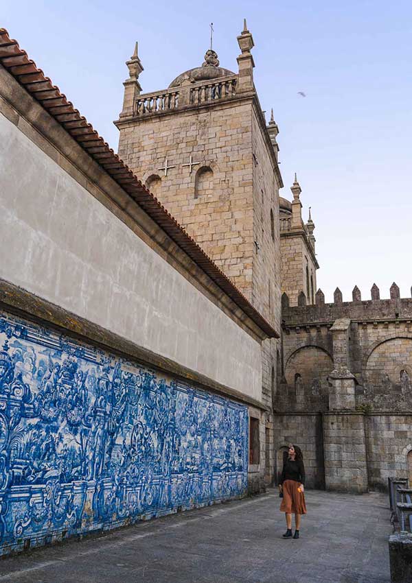 Sé Cathedral do Porto has amazing tiles