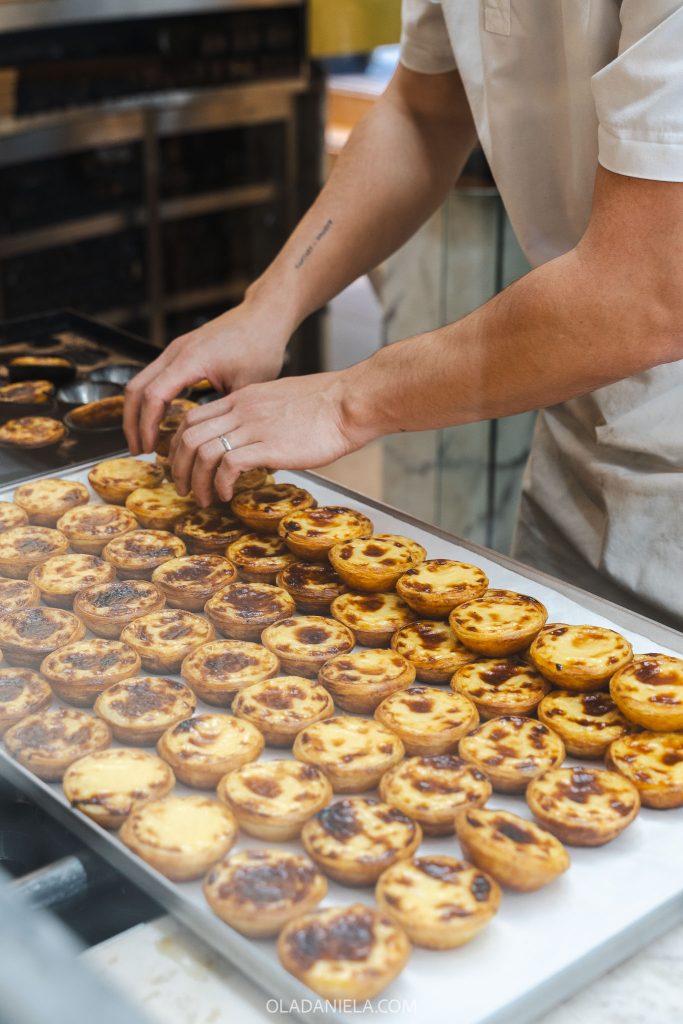 Pastel de nata at Manteigaria