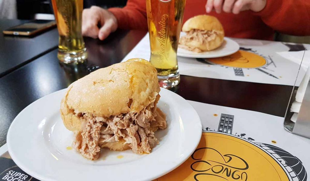 You can't beat a simple bifana for a snack in Portugal