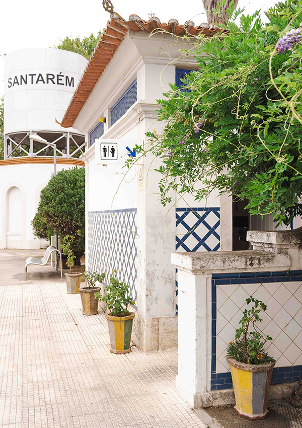 Estação de Santarém Train Station tiles azulejos