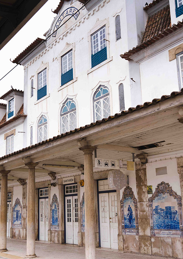 Estação de Santarém Train Station tiles azulejos