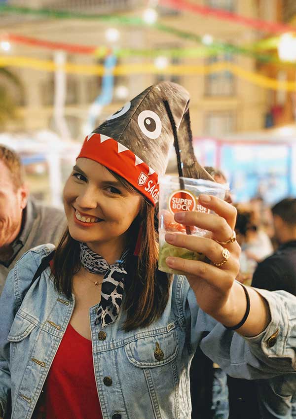 Sardine hat Lisbon's santo antonio festival in June