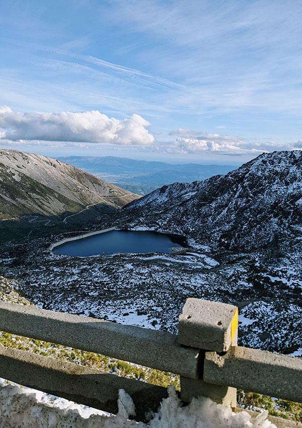 Serra da Estrela in the snow