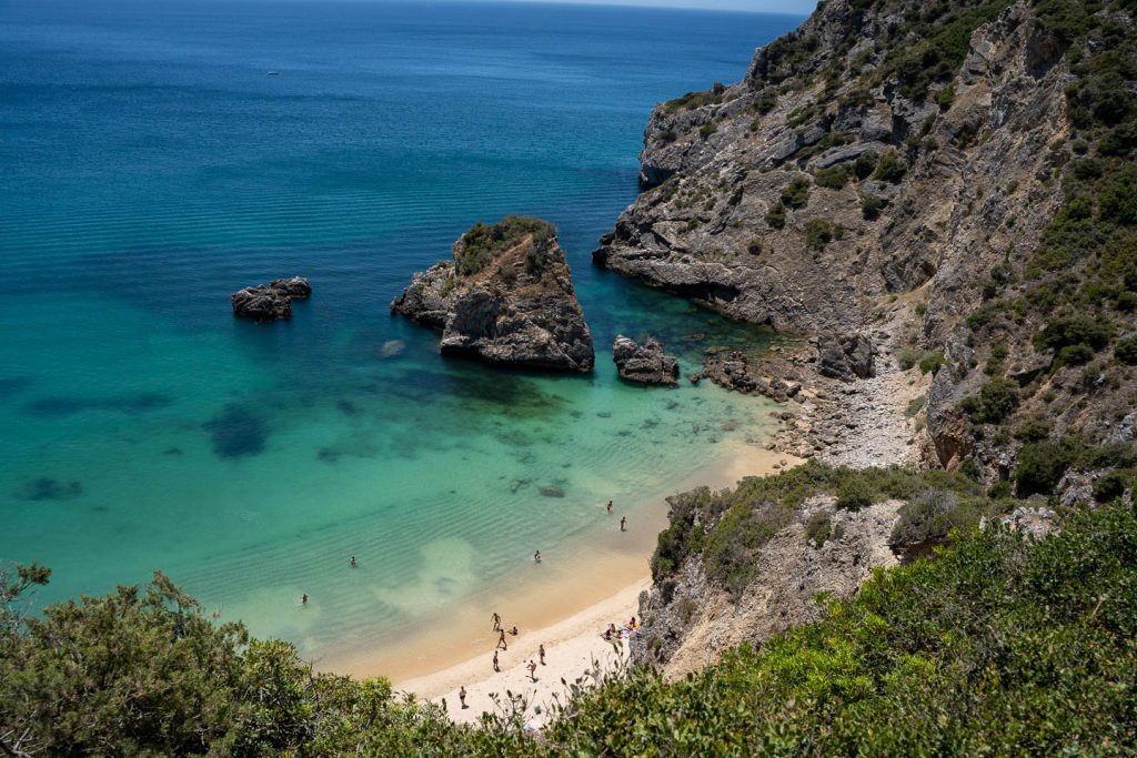 Sesimbra beach, Portugal