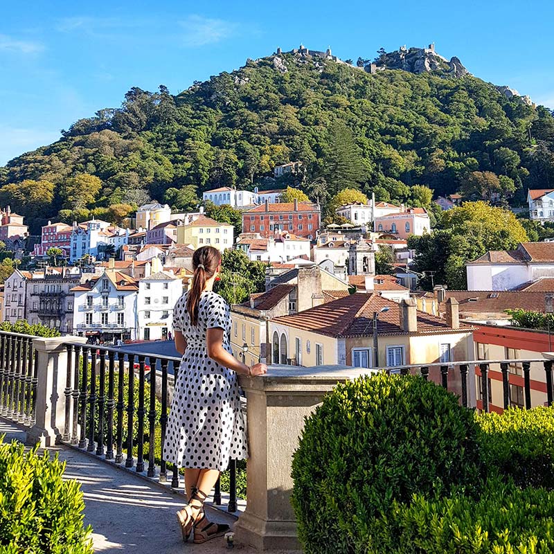 Sintra village from afar