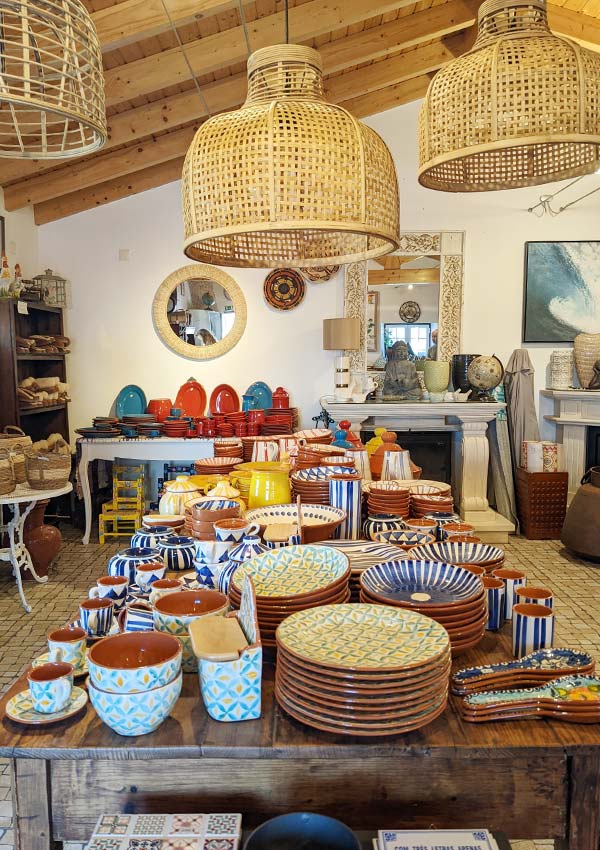 Ceramics in Vila NOva de Milfontes