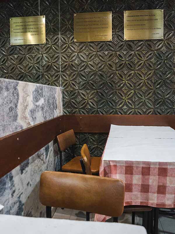 Interior of O Buraco, Porto, Portugal