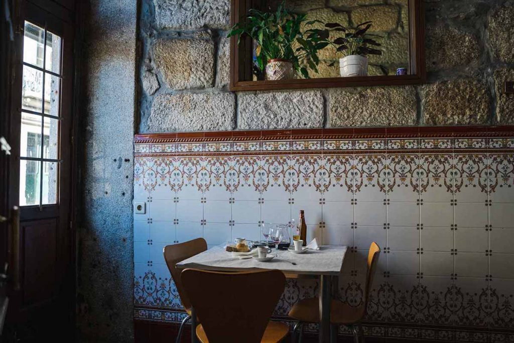 Interior of Casa Expresso, Porto, Portugal