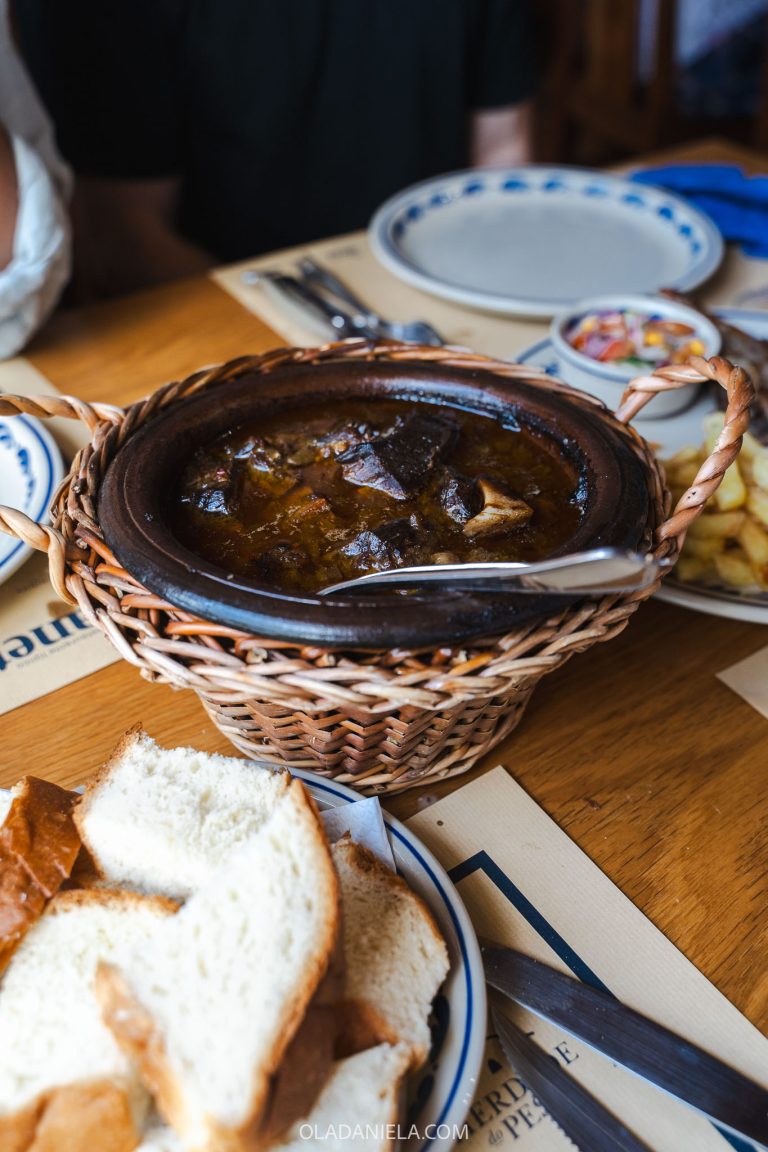 Alcatra beef stew is a traditional Azorean dish from Terceira Island