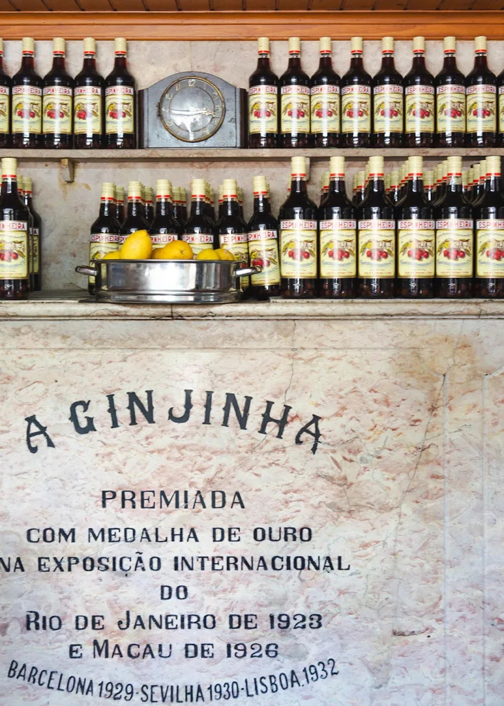 Taste ginjinha, a local liqueur in Lisbon